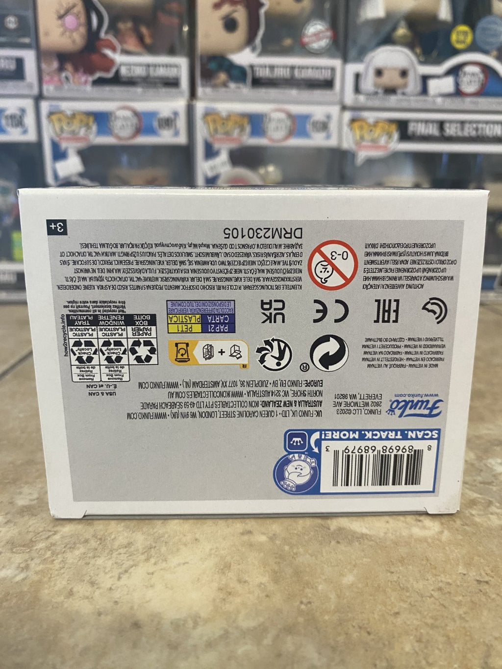 Funko Pop! Demon Slayer #1307 Rui GITD Game Stop Exclusive w/Box Protector