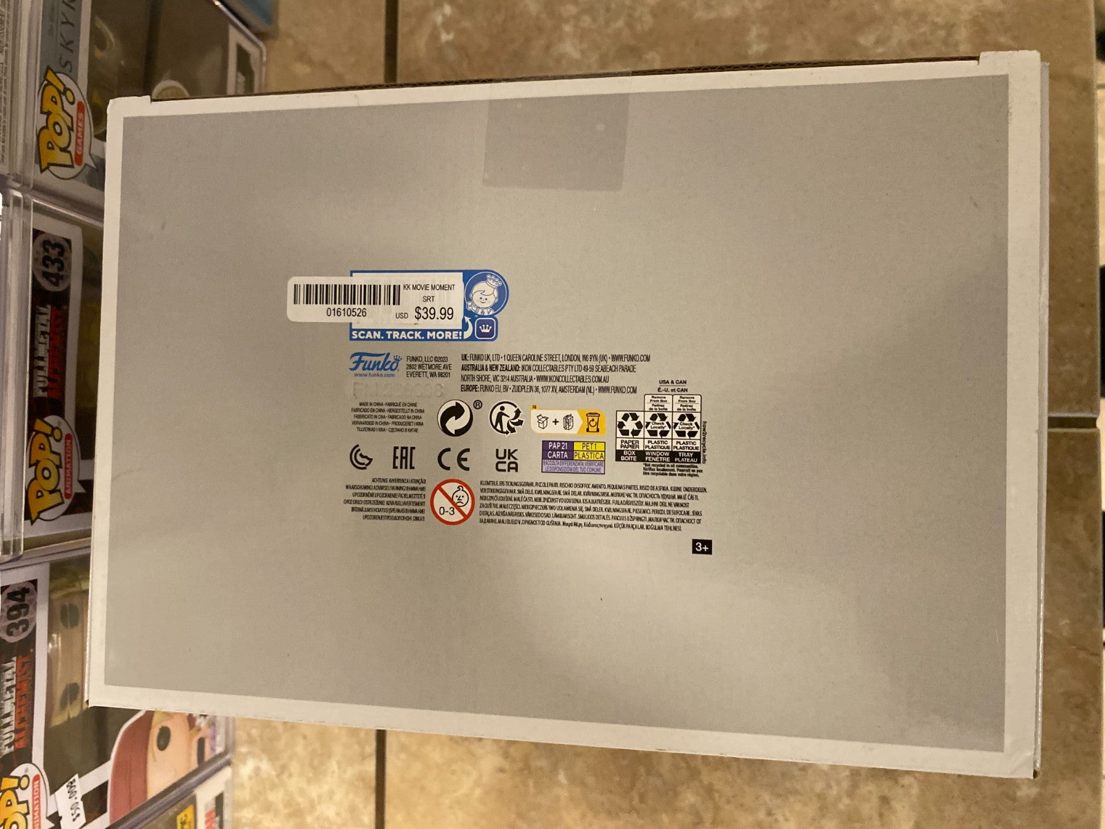 Funko Pop! Moments: Bibbo with Shorty in Pizza Box - Spirit Halloween Exclusive