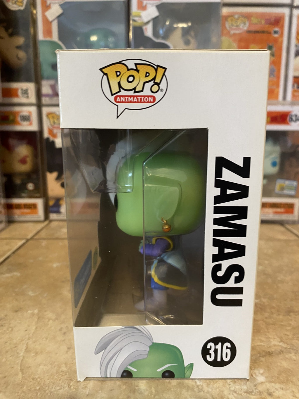 Funko Pop! Dragon Ball Z #316 Zamasu GITD w Protector