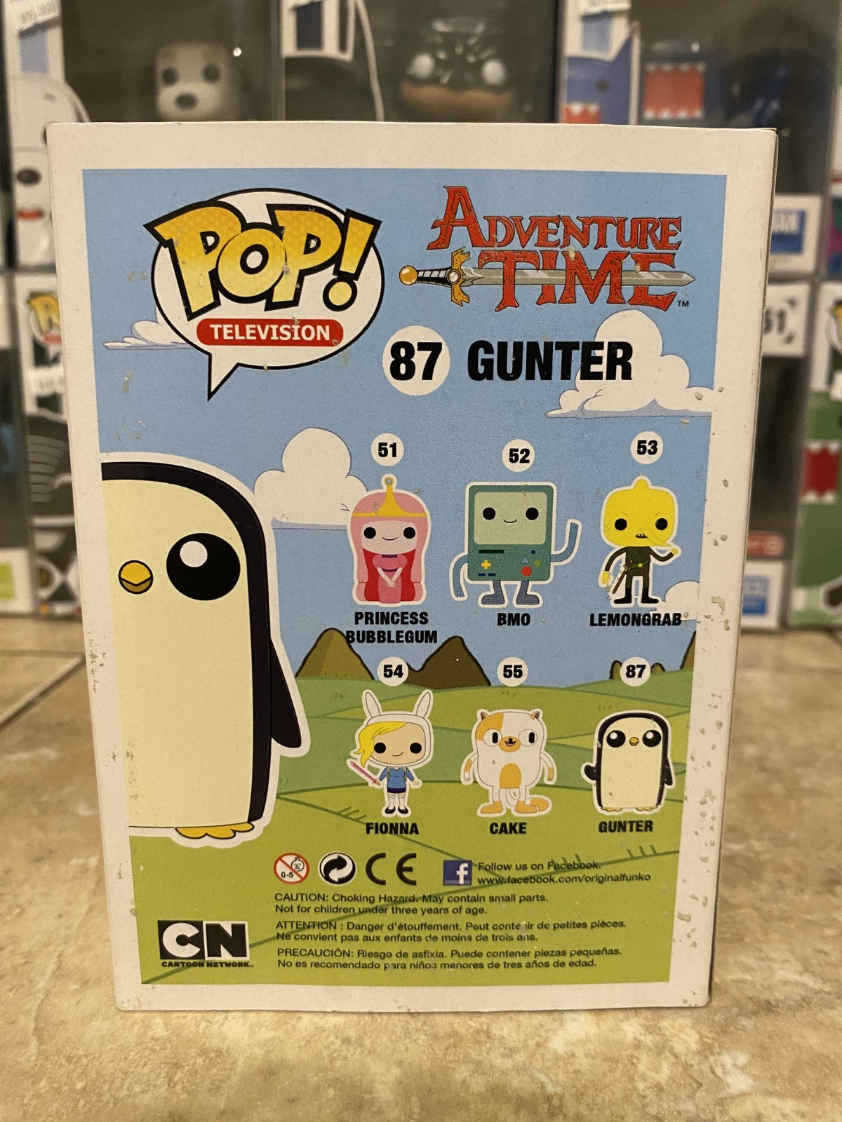 Funko Pop! Vinyl: Adventure Time - Gunter #87 w/Box Protector