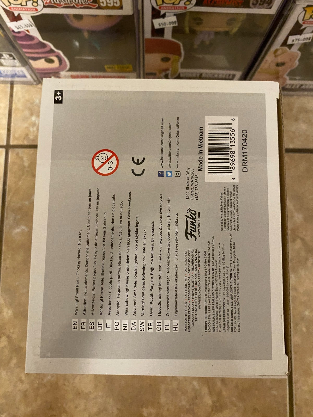 Funko Pop! Vinyl Super 6 in: The Lord of the Rings - Balrog #448