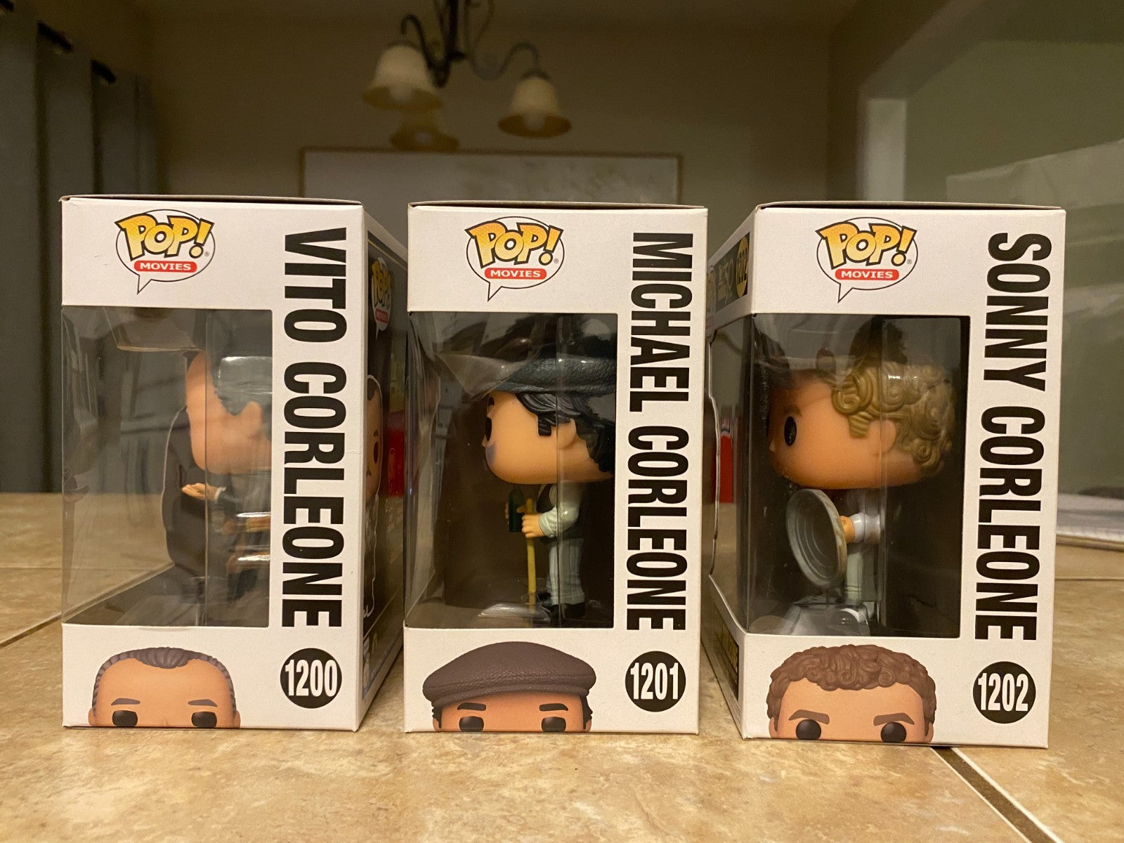 Funko Pop! The Godfather Vito, Michael, Sonny Corleone Lot of 3 w Protectors