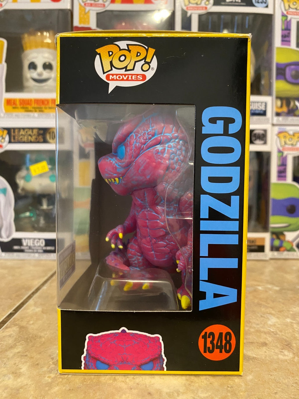 Funko Pop! Vinyl: Godzilla #1348 (Black Light) - Entertainment Earth Exclusive