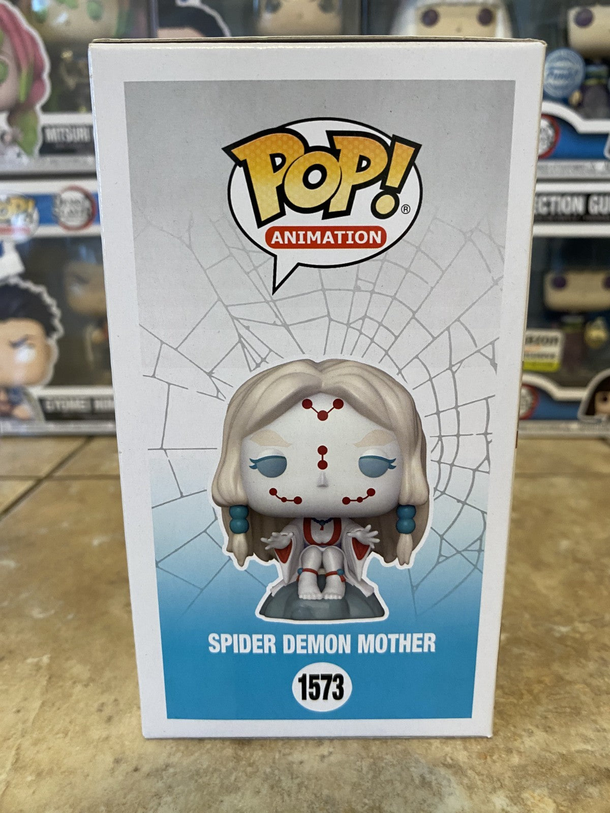 Funko Pop! Demon Slayer #1573 Spider Demon Mother Hot Topic Excl w/Box Protector
