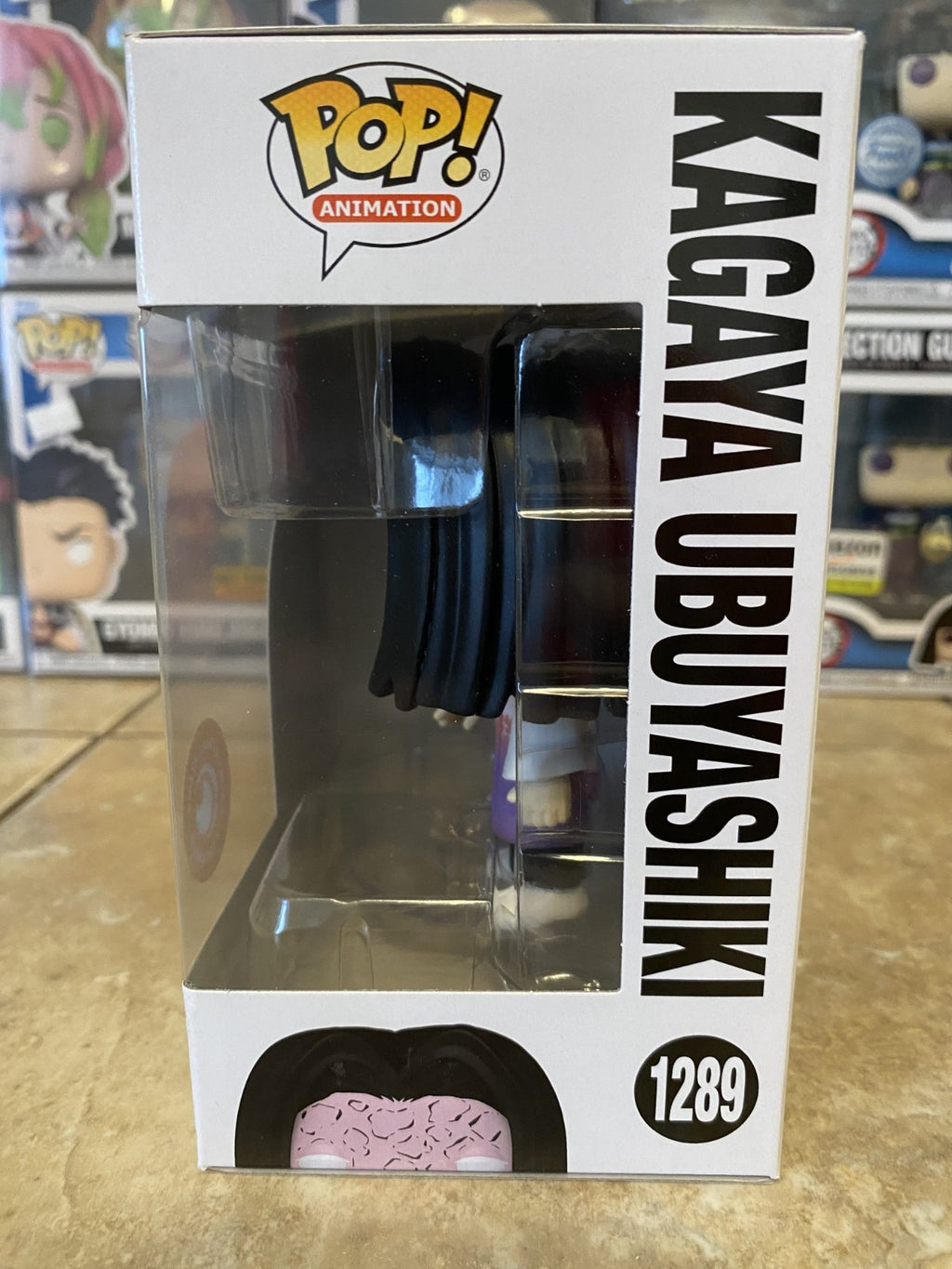 Funko Pop! Demon Slayer #1289 Kagaya Ubuyashiki Crunchy Roll Exc w/Box Protector