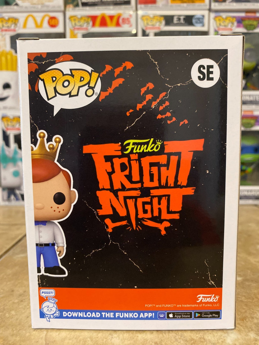Funko Pop! Freddy Zombie - (Fright Night 2020 ) -- 10,000 pcs. - w/ protector