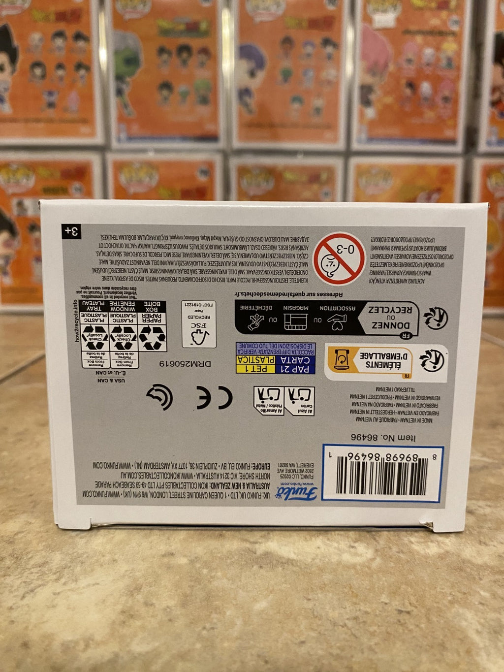 Funko Pop! Animation: Dragon Ball GT - #2072 Super Saiyan 4 Goku w Protector