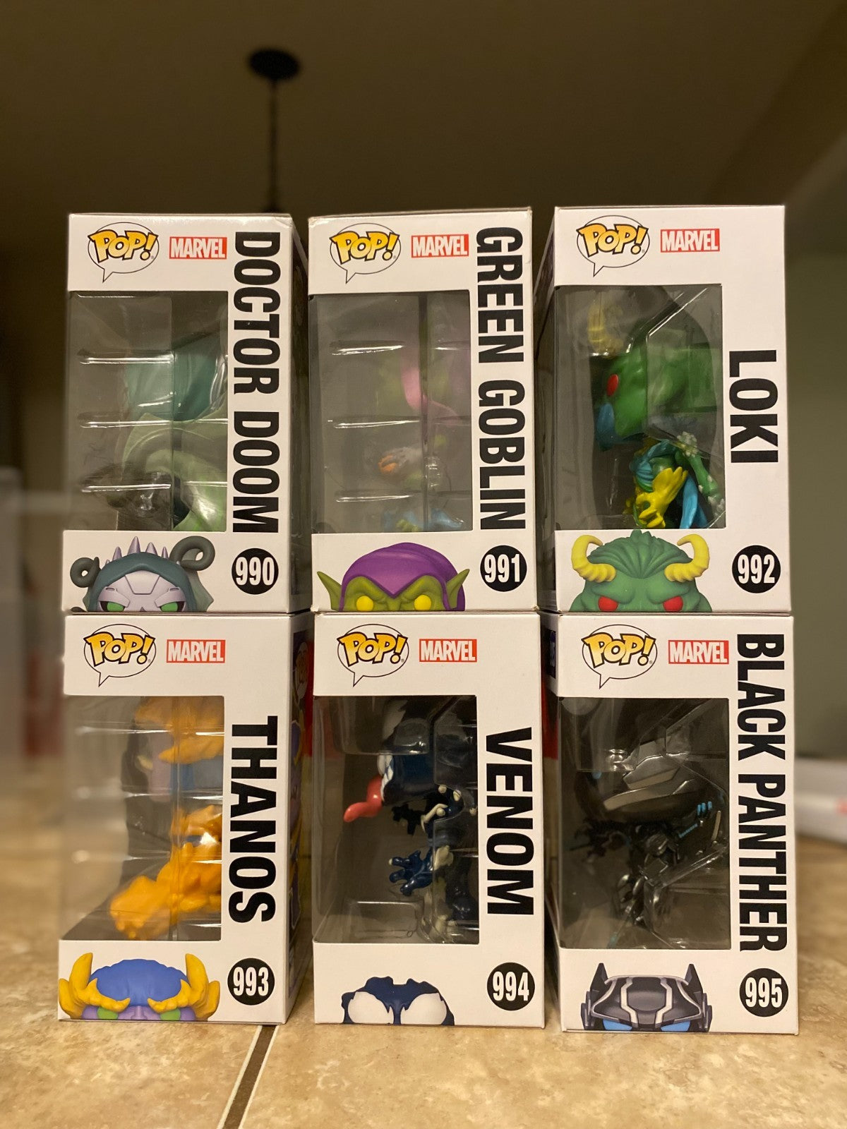 Funko Pop Marvel MECH STRIKE MONSTER HUNTERS 6-PACK BUNDLE #990-995 w Protectors