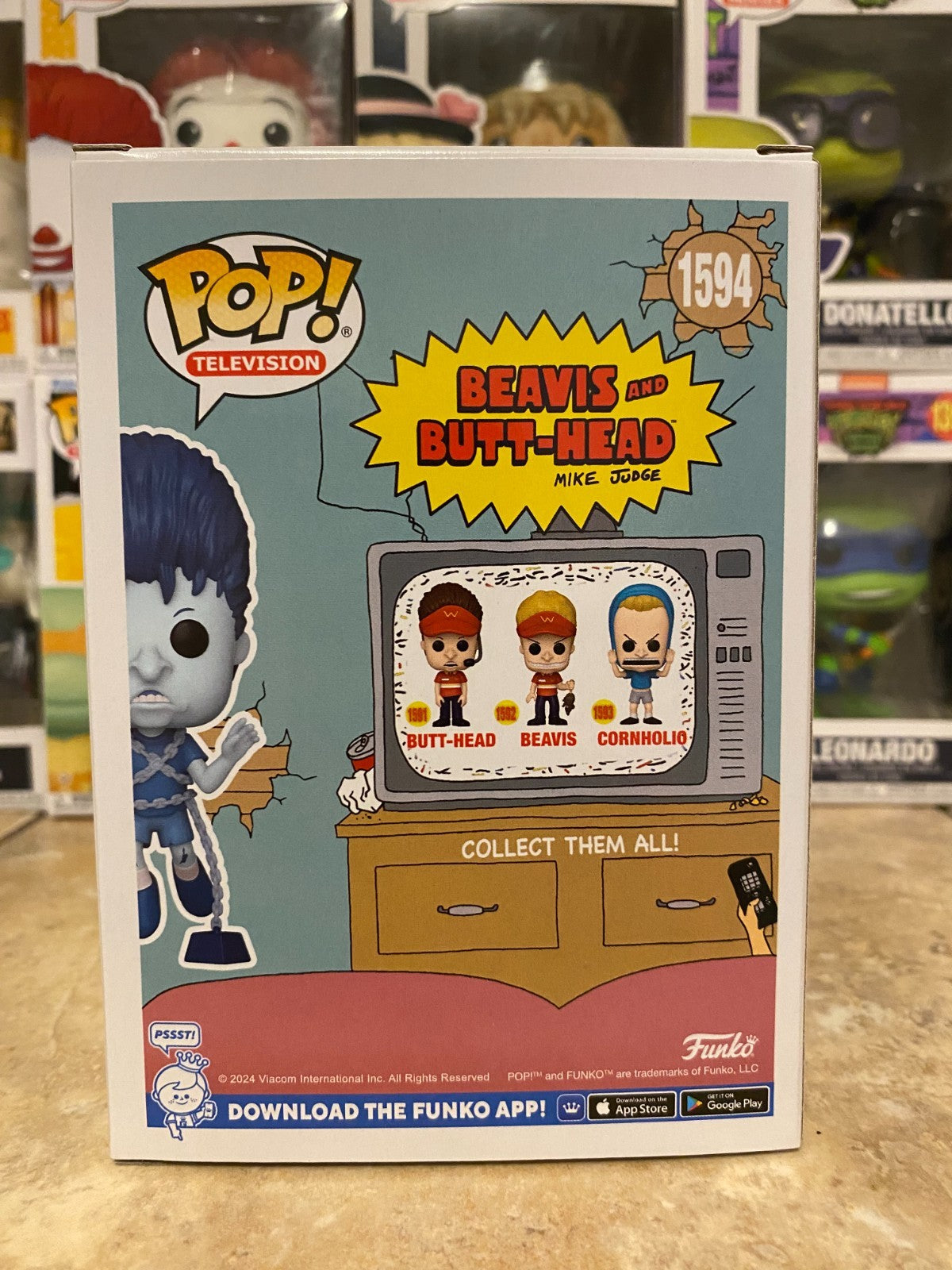 Funko Pop! Beavis and Butt-Head - Butt-Head Funko (Exclusive) #1594 w Protector