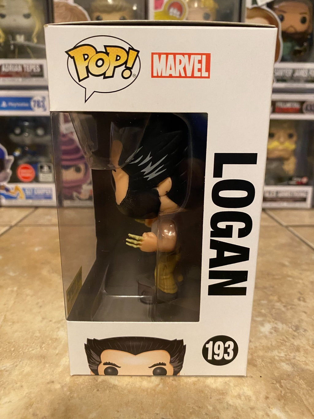 Funko Pop! Vinyl: Marvel X-Men - Logan - Hot Topic (Exclusive) #193 w Protector