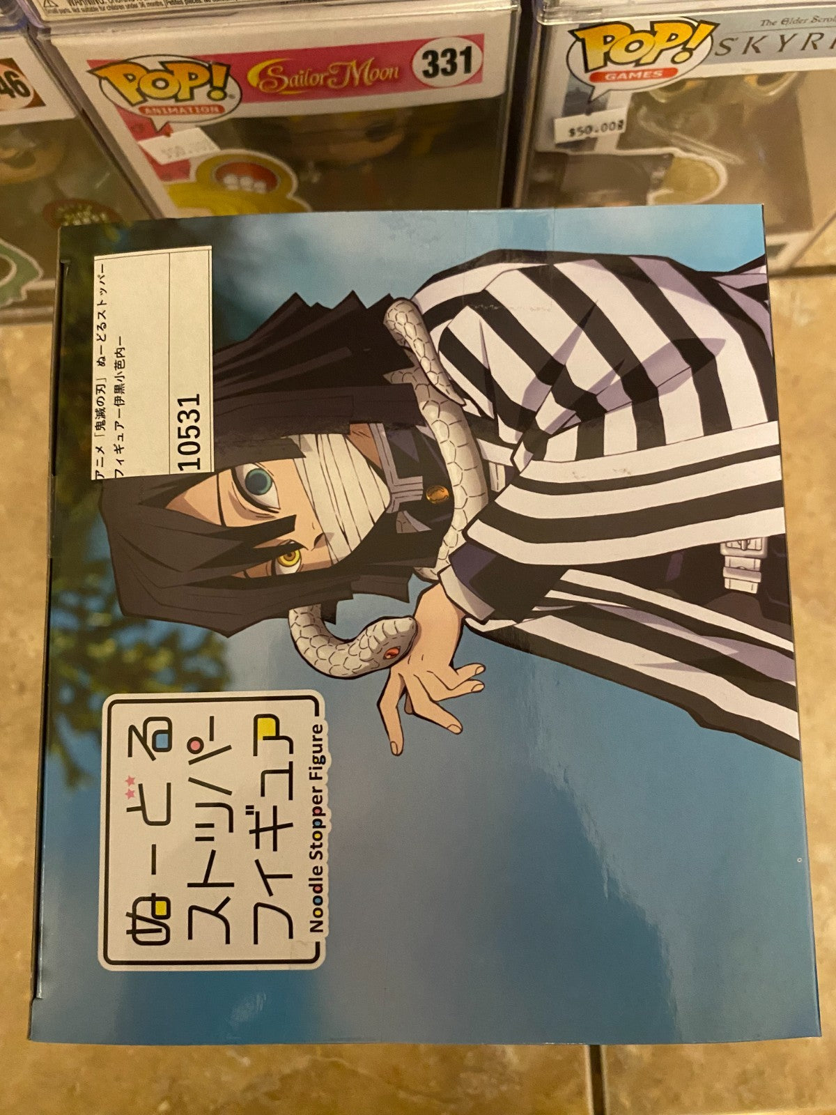 Demon Slayer  Noodle Stopper Iguro Obanai Figure