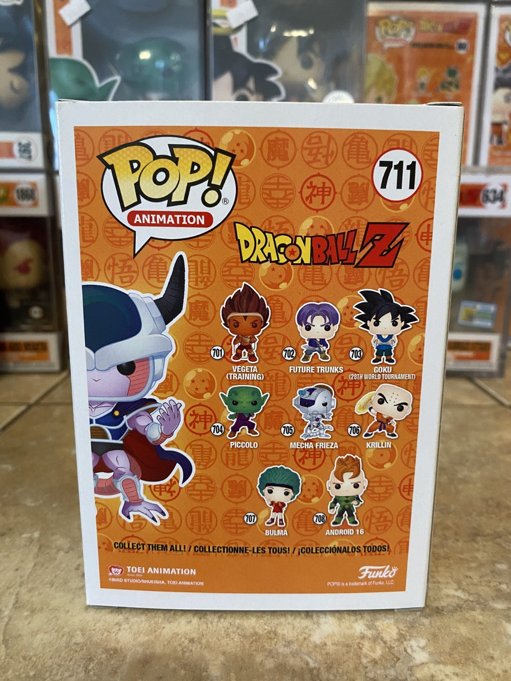 Funko Pop! Dragon Ball Z #711 King Cold Walmart Exclusive w Protector