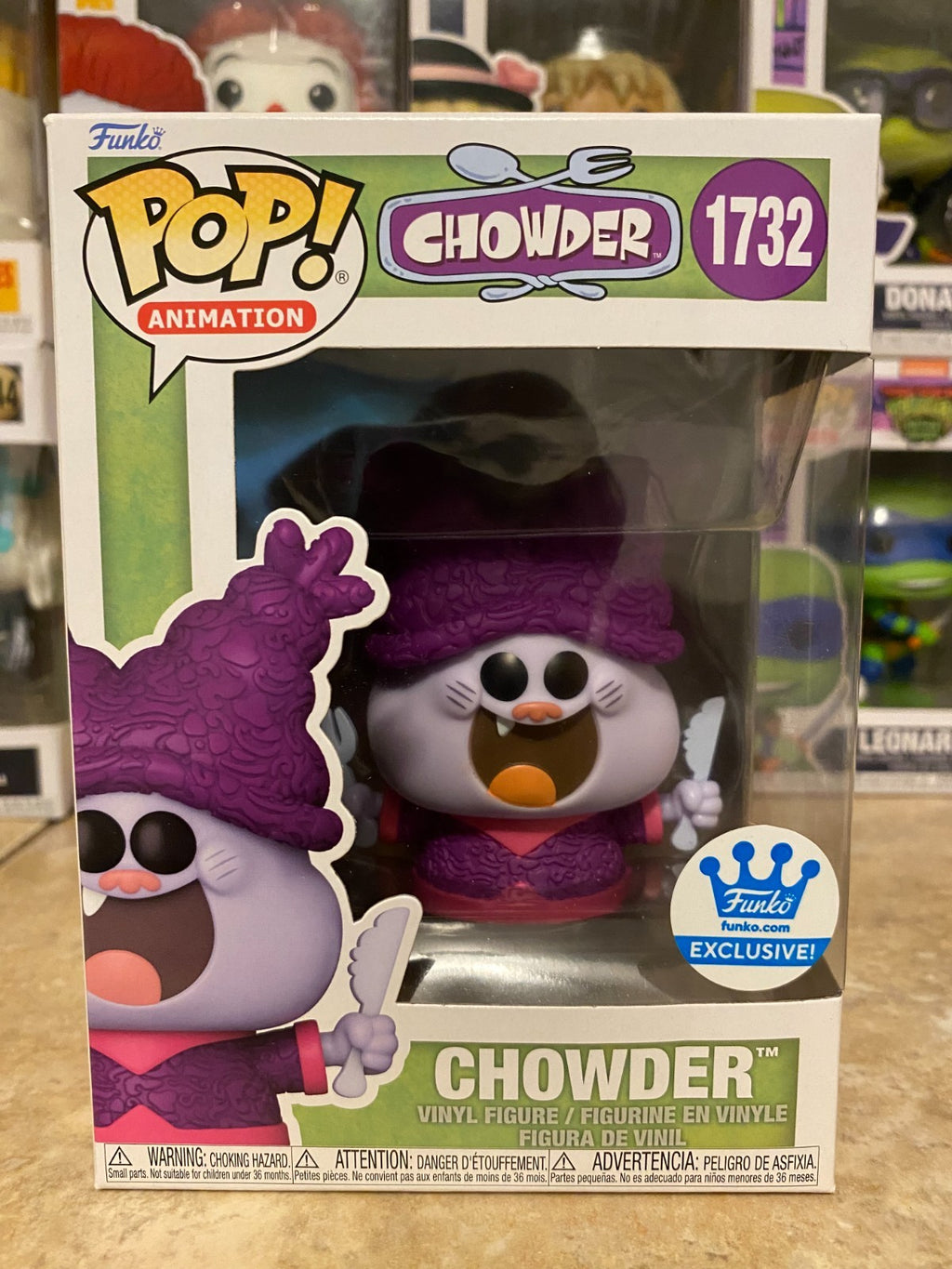 Funko Pop Animation Chowder #1732 – Funko Shop Exclusive w Protector