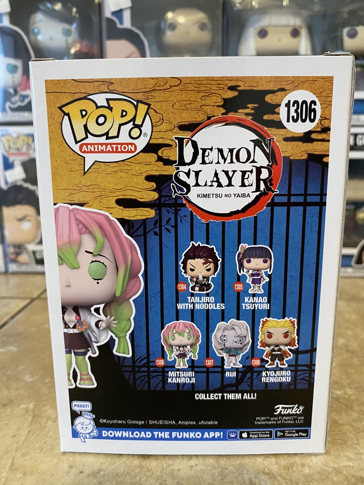 Funko Pop! Demon Slayer #1306 Mitsuri Kanroji w/Box Protector