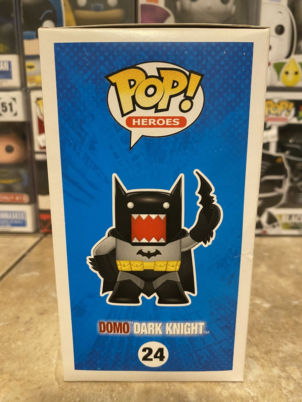 Funko Pop! Vinyl: Domo (as Dark Knight) #24 w/Box Protector