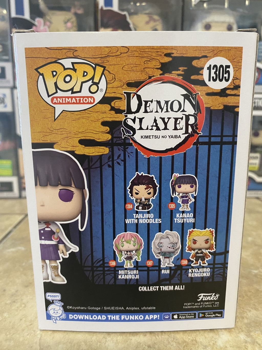 Funko Pop! Demon Slayer #1305 Kanao Tsuyuri w/Box Protector