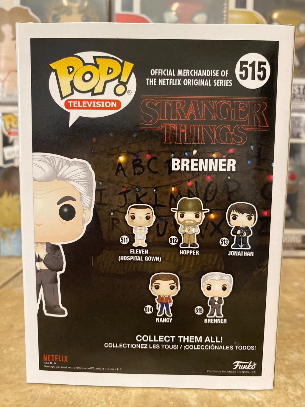 Funko Pop! Vinyl: Stranger Things - Martin Brenner #515 w Protector