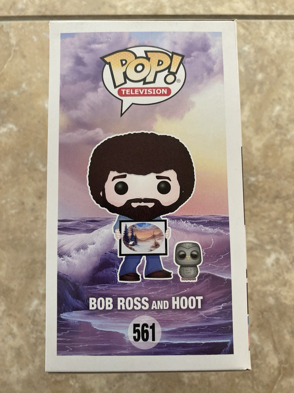 Funko Pop! Vinyl: Bob Ross with Hoot (Chase) with Soft Protector