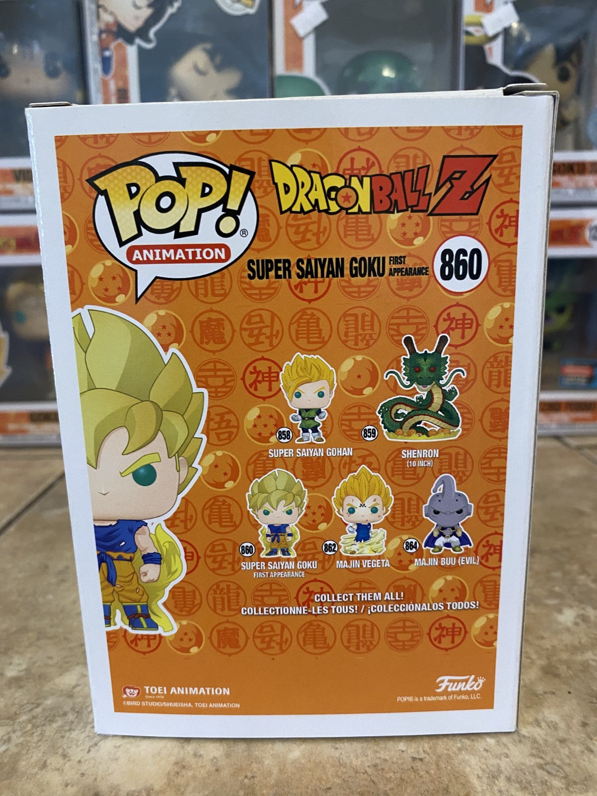 Funko Pop! Dragon Ball Super #860 Super Saiyan Goku w Protector