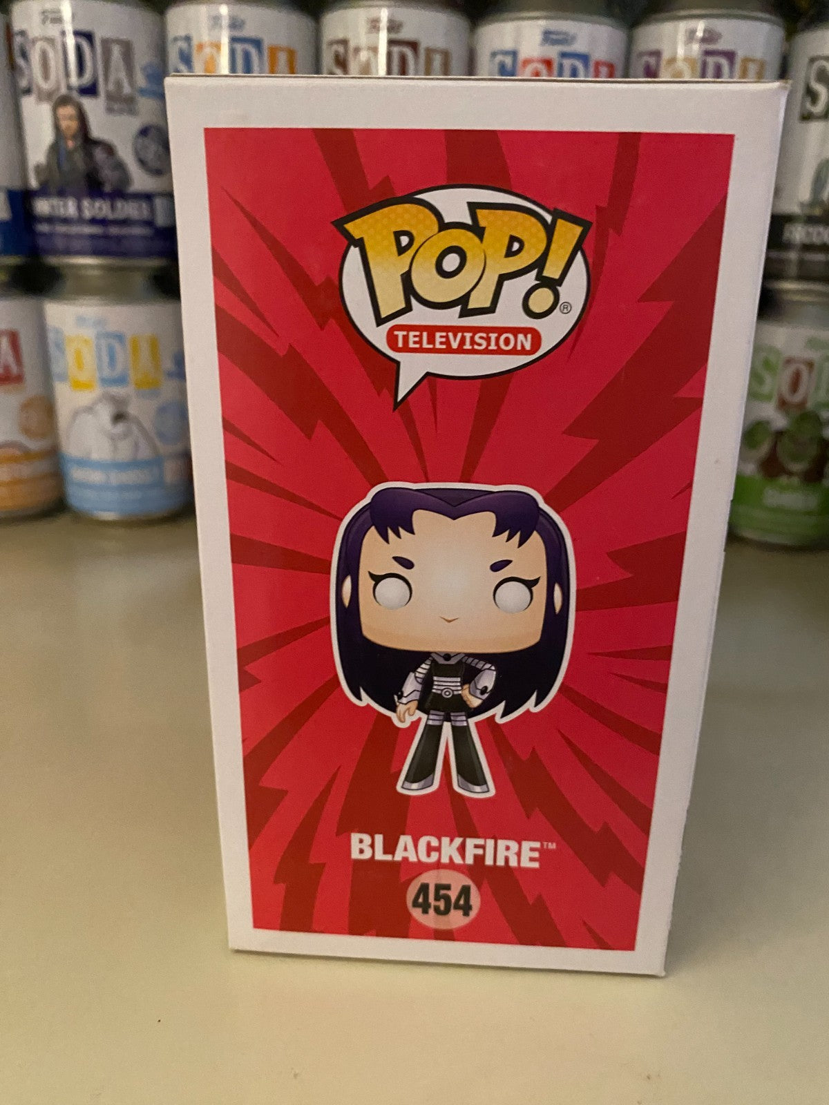 Funko Pop! Teen Titans Go! - Blackfire #454 Toys R Us Exclusive w Protector
