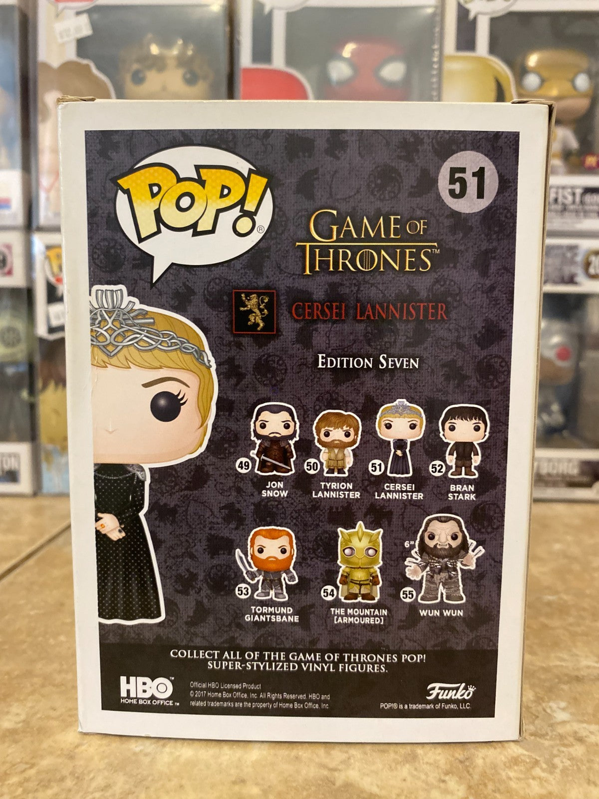 Funko Pop! Vinyl: Game of Thrones - Cersei Lannister #51 w Protector