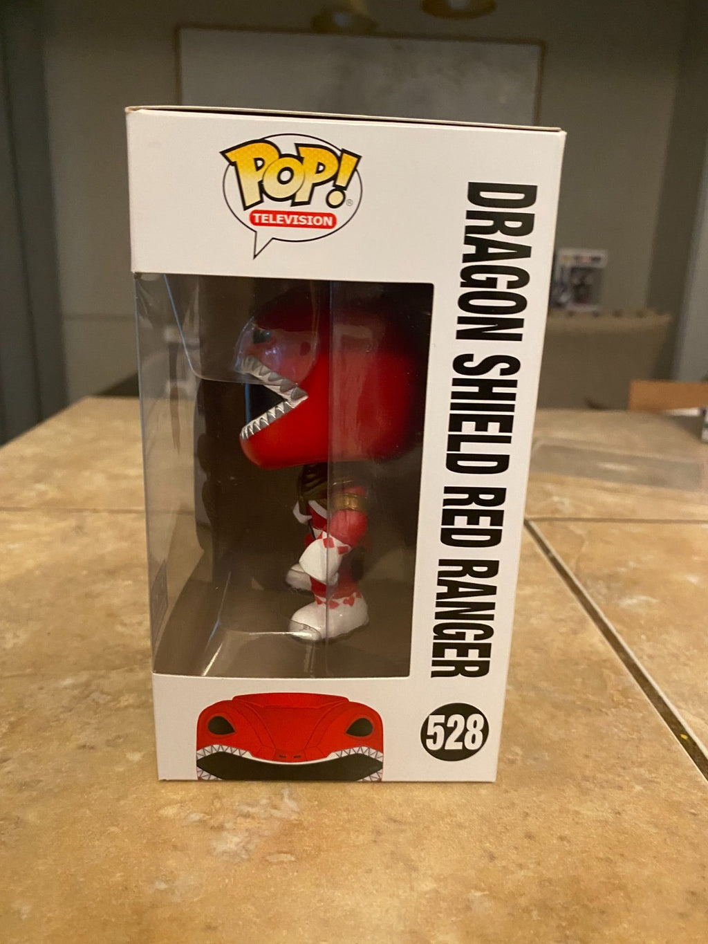 Funko Pop! Power Rangers - Red Ranger - FYE (Exclusive) #528 w Hard Protector
