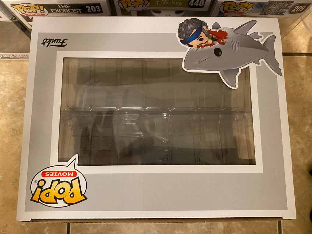 FUNKO POP Vinyl 6 Inch "JAWS" SHARK BITING QUINT #760 NEW LIMITED EDITION