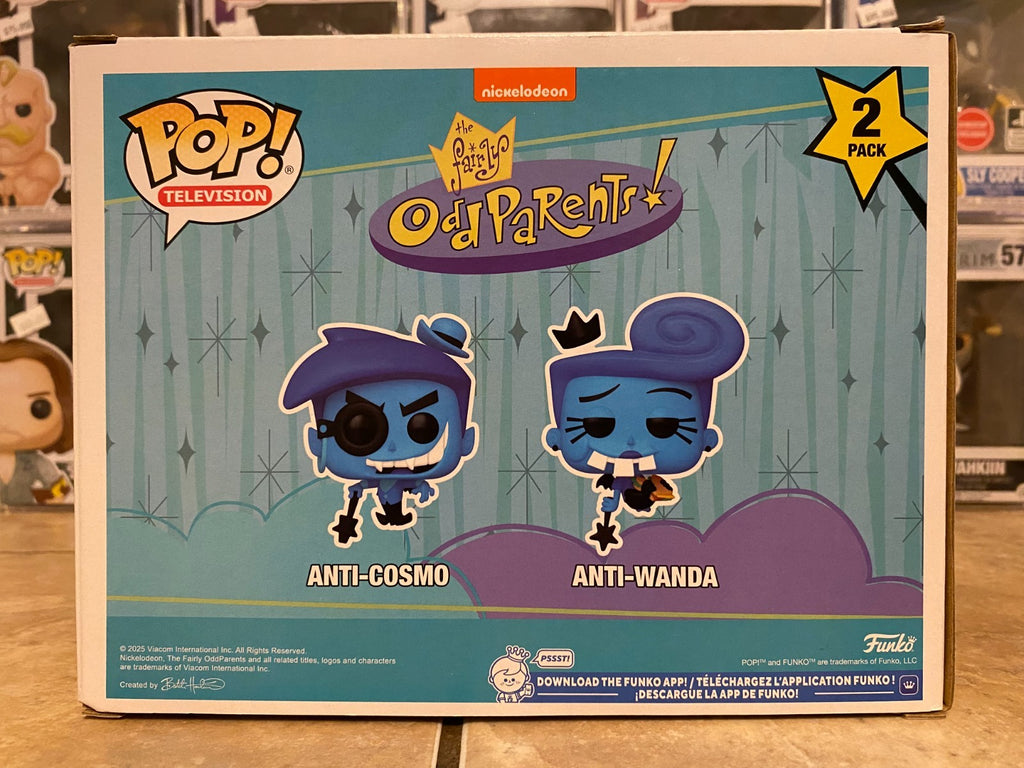 Funko Pop! Nickelodeon: Anti-Cosmo & Anti-Wanda 2-Pack WonderCon Exclusive