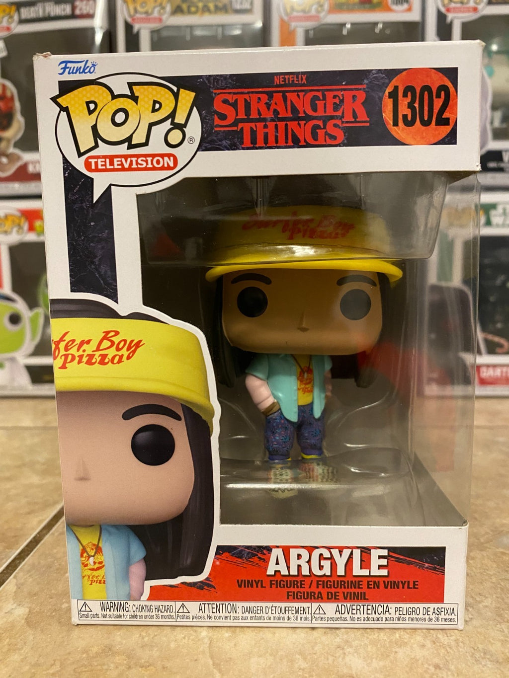 Funko Pop! Vinyl: Stranger Things - Argyle #1302 w Protector