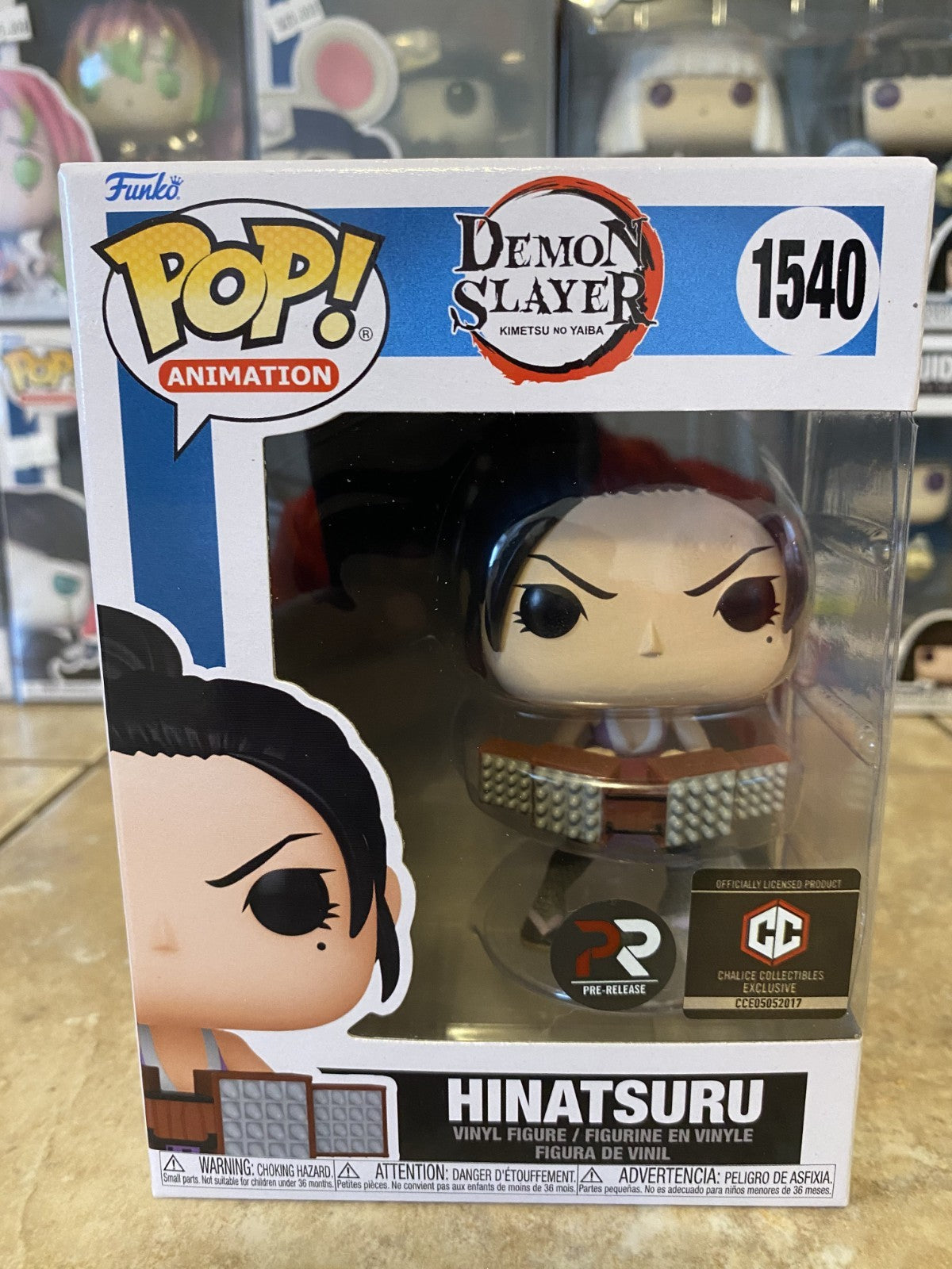 Funko Pop! Demon Slayer #1540 Hinatsuru PR Exculsive w/Box Protector