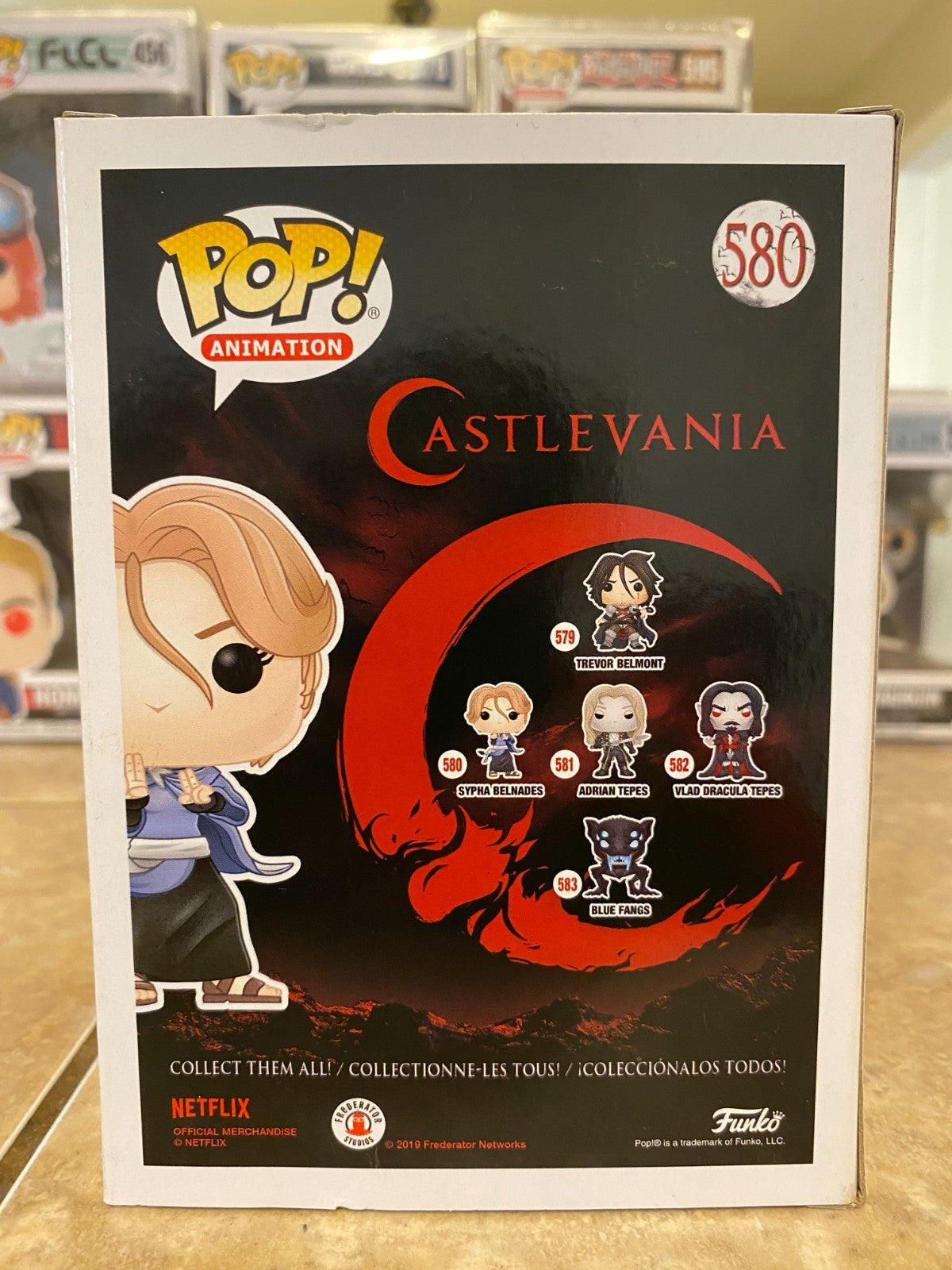 Funko POP! Animation Castlevania Sypha Belnades #580 - Vinyl VAULTED w Protector
