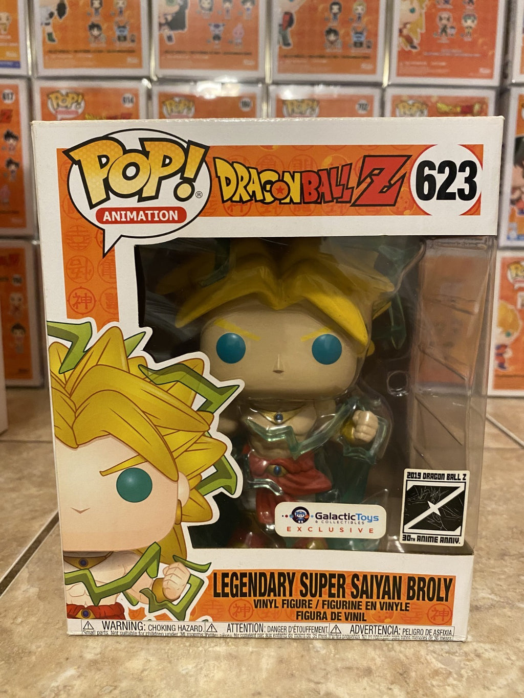 Funko Pop!  Dragon Ball Z - #623 6" Legendary Super Saiyan Broly 2019 Exclusive