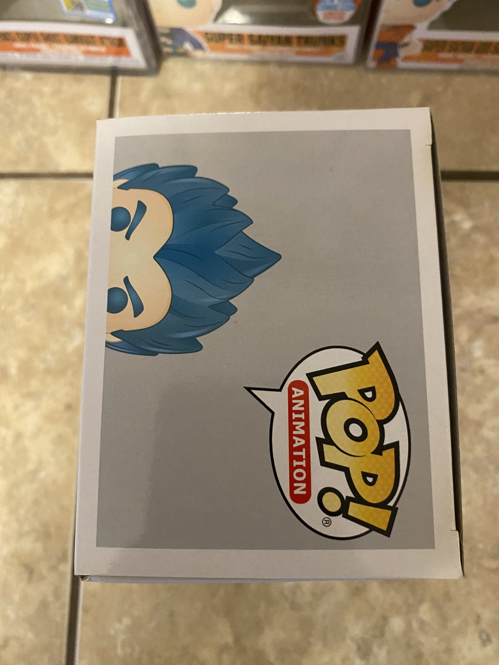 Funko Pop! Dragon Ball Z #156 Super Saiyan God Saiyan Vegeta w Protector