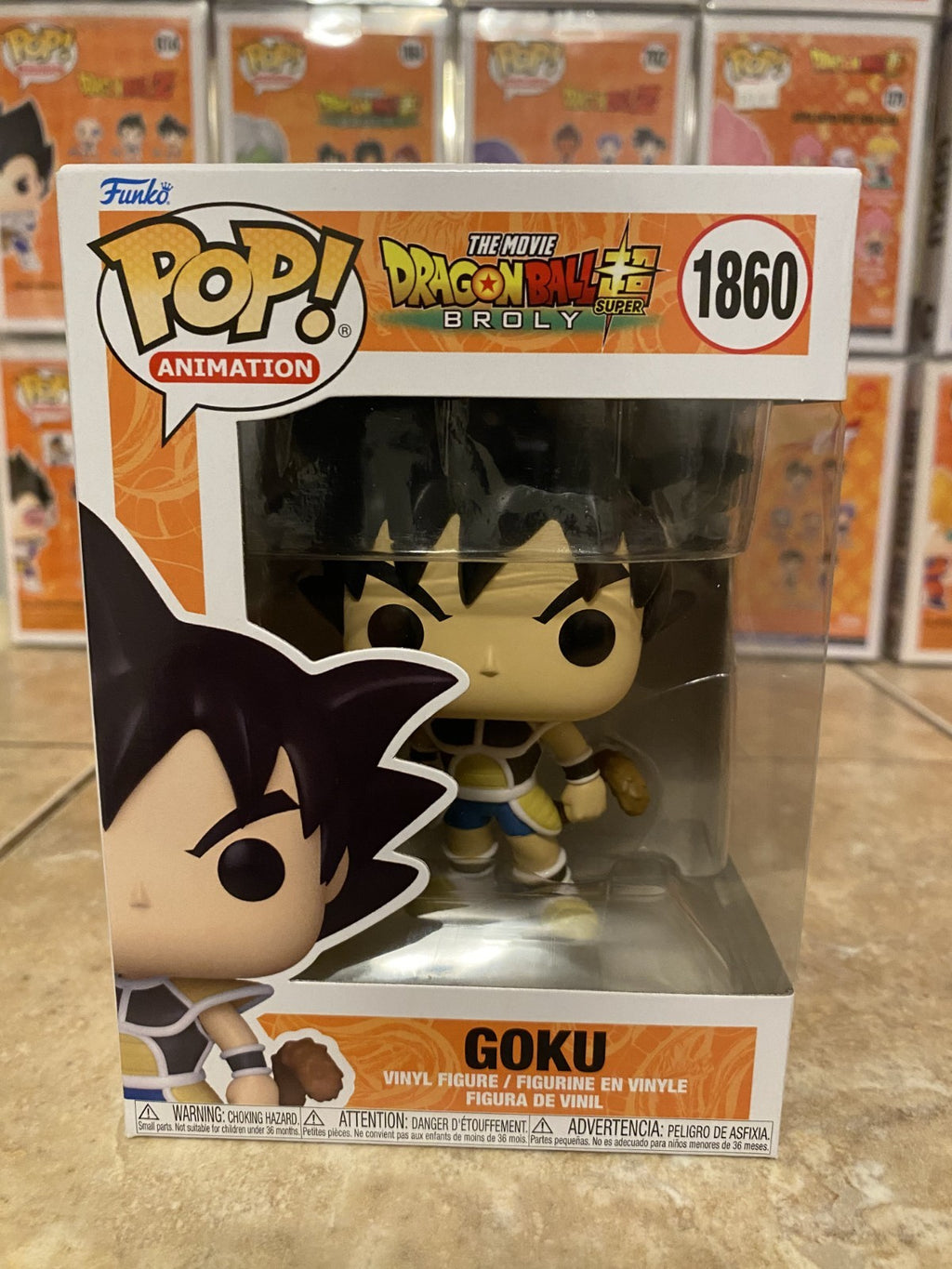 Funko Pop! Animation: The Movie -Dragon Ball Super Broly- #1860 Goku w Protector