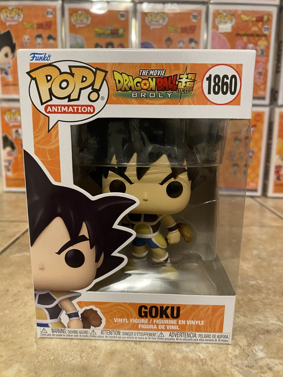 Funko Pop! Animation: The Movie -Dragon Ball Super Broly- #1860 Goku w Protector