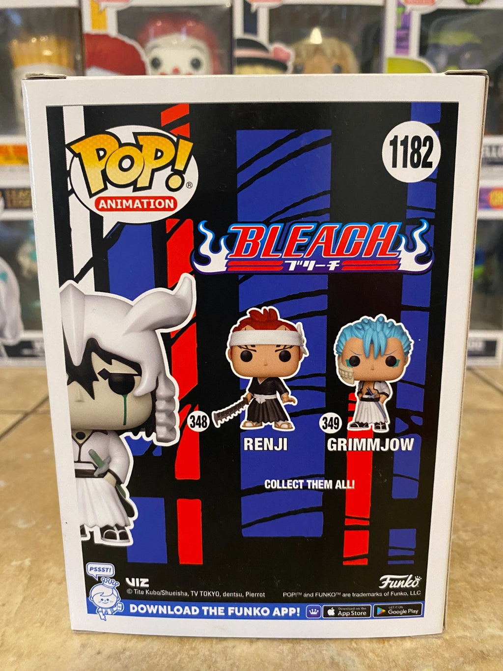 Funko Pop! Animation Bleach Ulquiorra | #1182  Winter Con 2022 w/Soft Protector