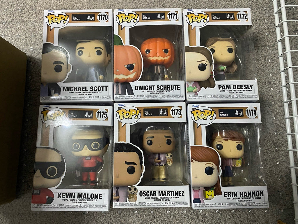 Funko The Office Complete Set #1170,1171,1172,1173,1174,1175 Near/Mint Condition