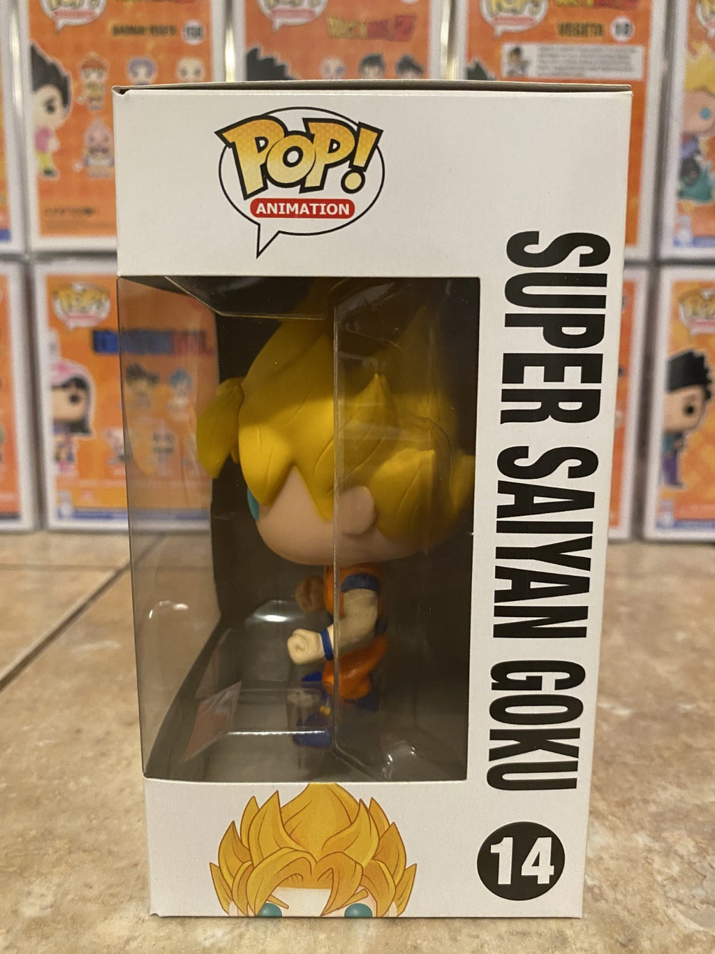 Funko Pop! Dragon Ball Z #14 Super Saiyan Goku w Protector