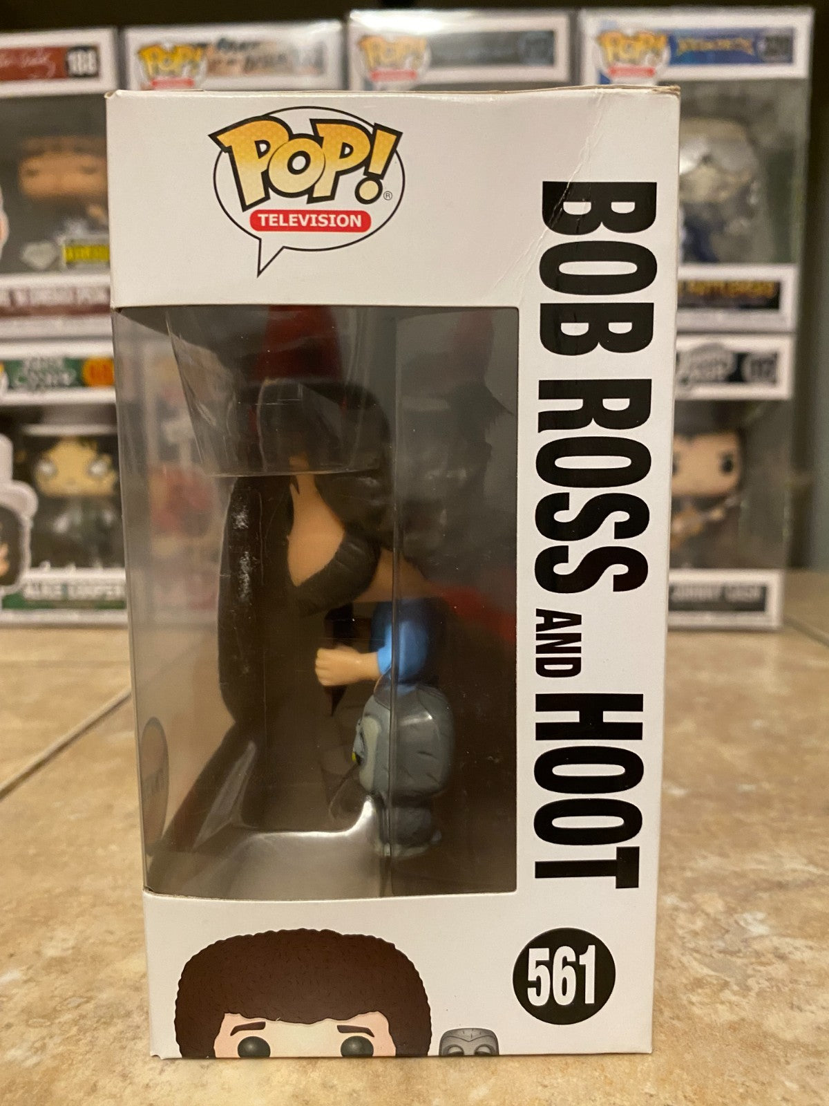Funko Pop! Vinyl: Bob Ross (Chase) #559 w Protector