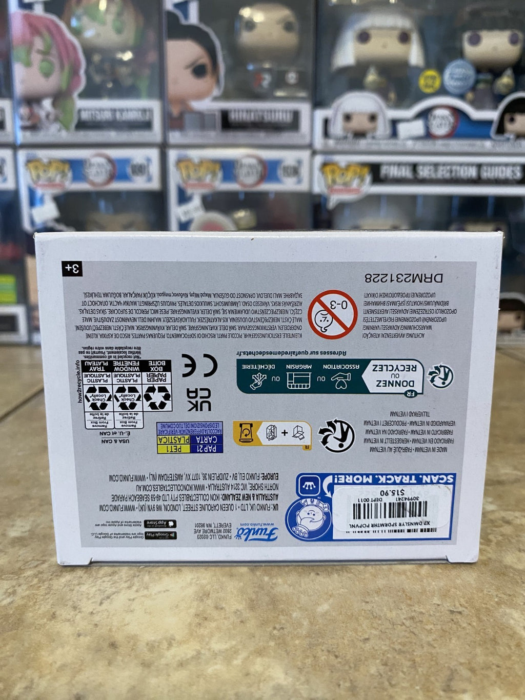 Funko Pop! Demon Slayer #1573 Spider Demon Mother Hot Topic Excl w/Box Protector