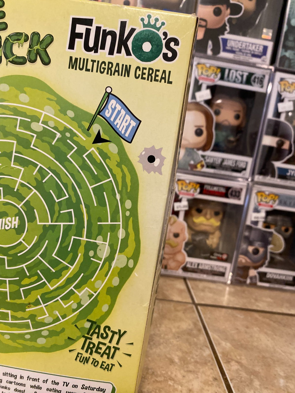 Funko Pop! Rick and Morty (Unopened) Cereal w Pickle Rick Pocket Pop