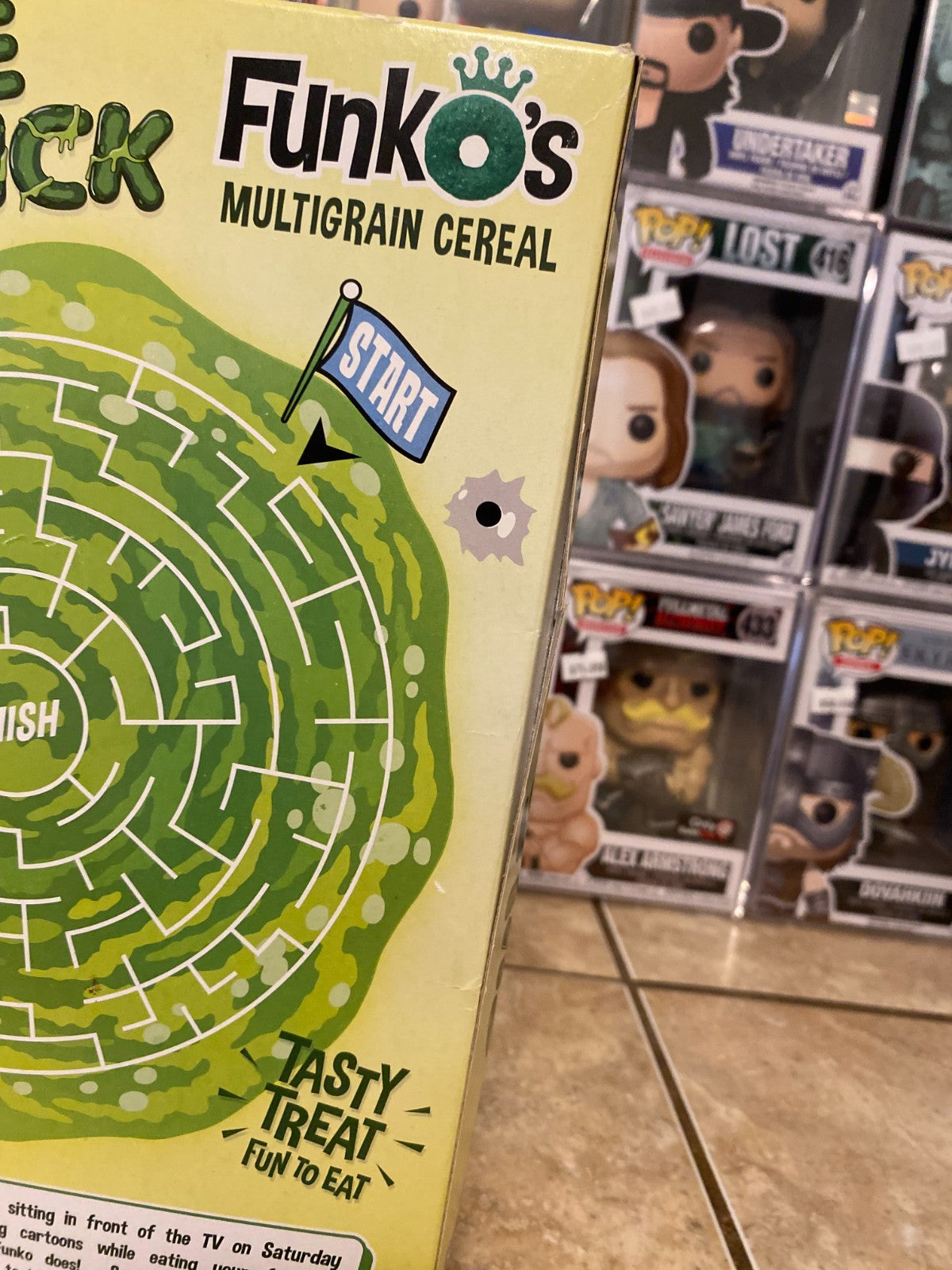 Funko Pop! Rick and Morty (Unopened) Cereal w Pickle Rick Pocket Pop