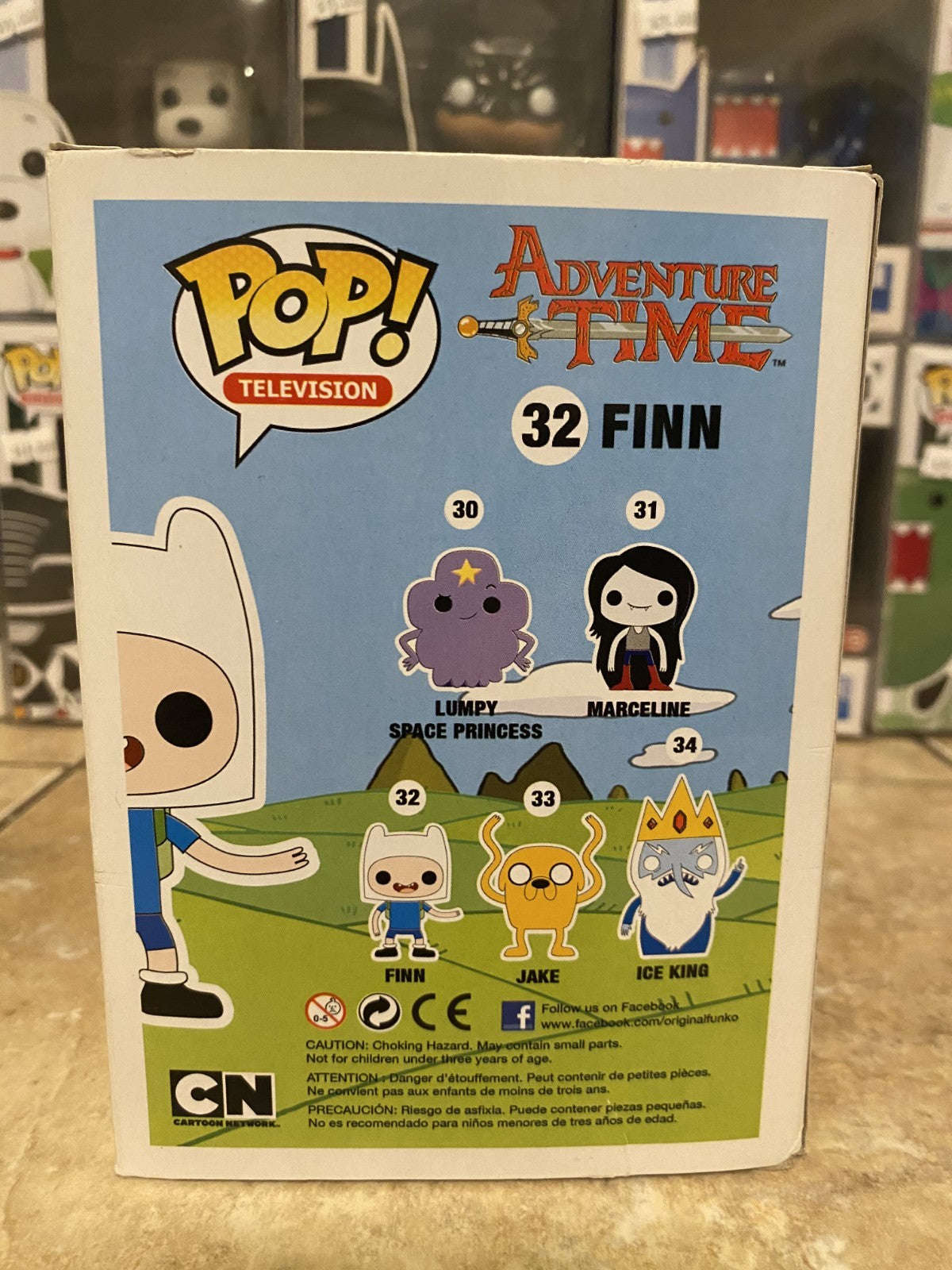 Funko Pop! Vinyl: Adventure Time - Finn #32 w/Box Protector