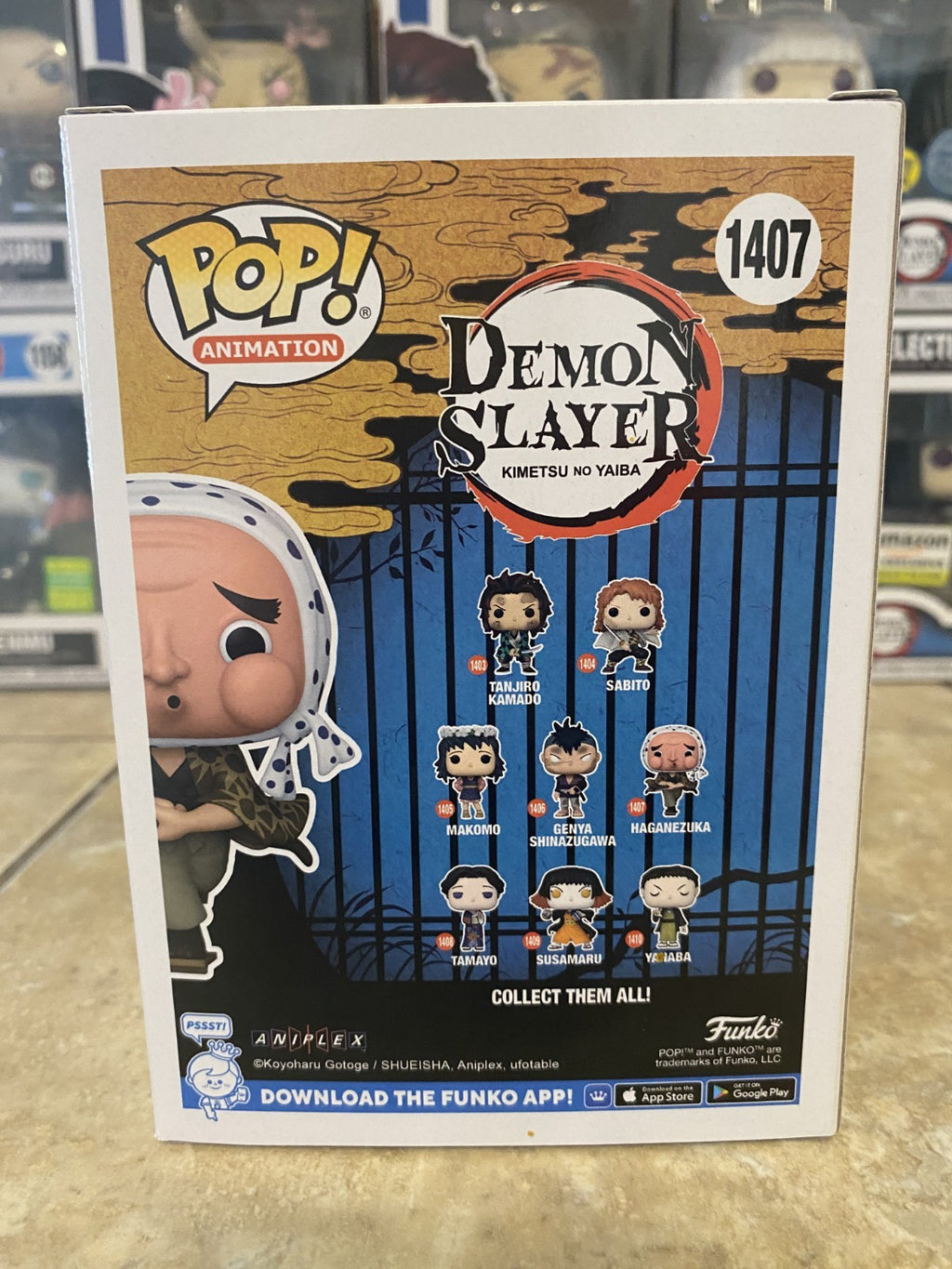 Funko Pop! Demon Slayer #1407 Haganezuka w/Box Protector