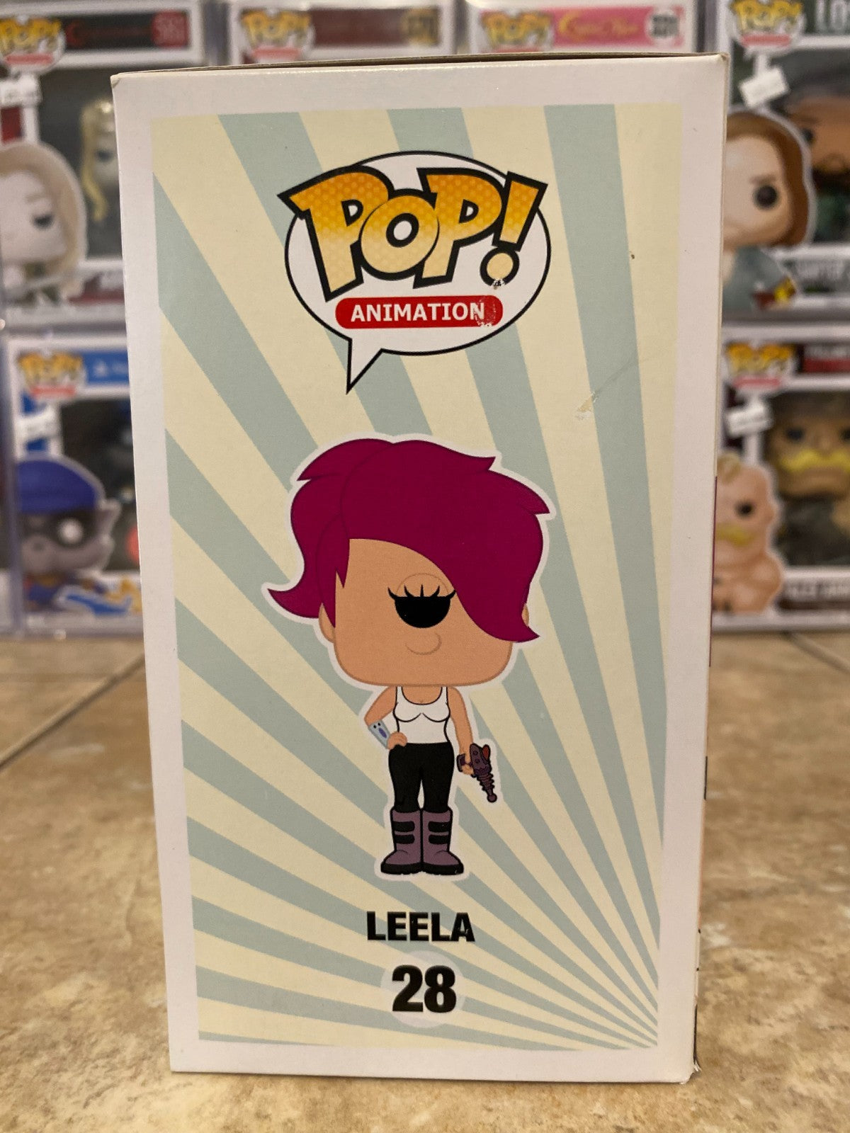 Funko Pop! Vinyl: Leela Futurama #28 Television TV Figure Vaulted w Protector