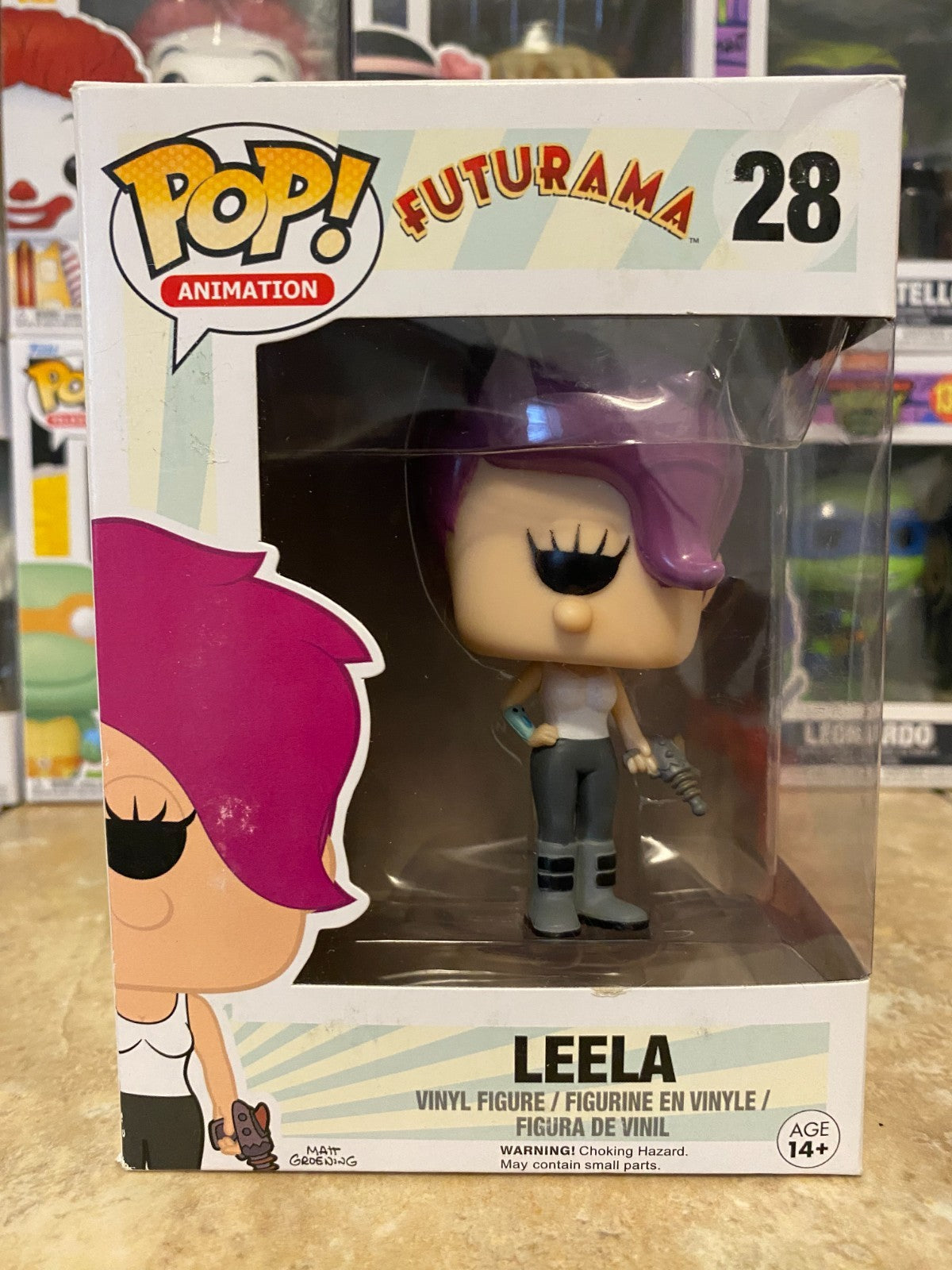 Funko Pop! Vinyl: Futurama - Turanga Leela #28 w Protector