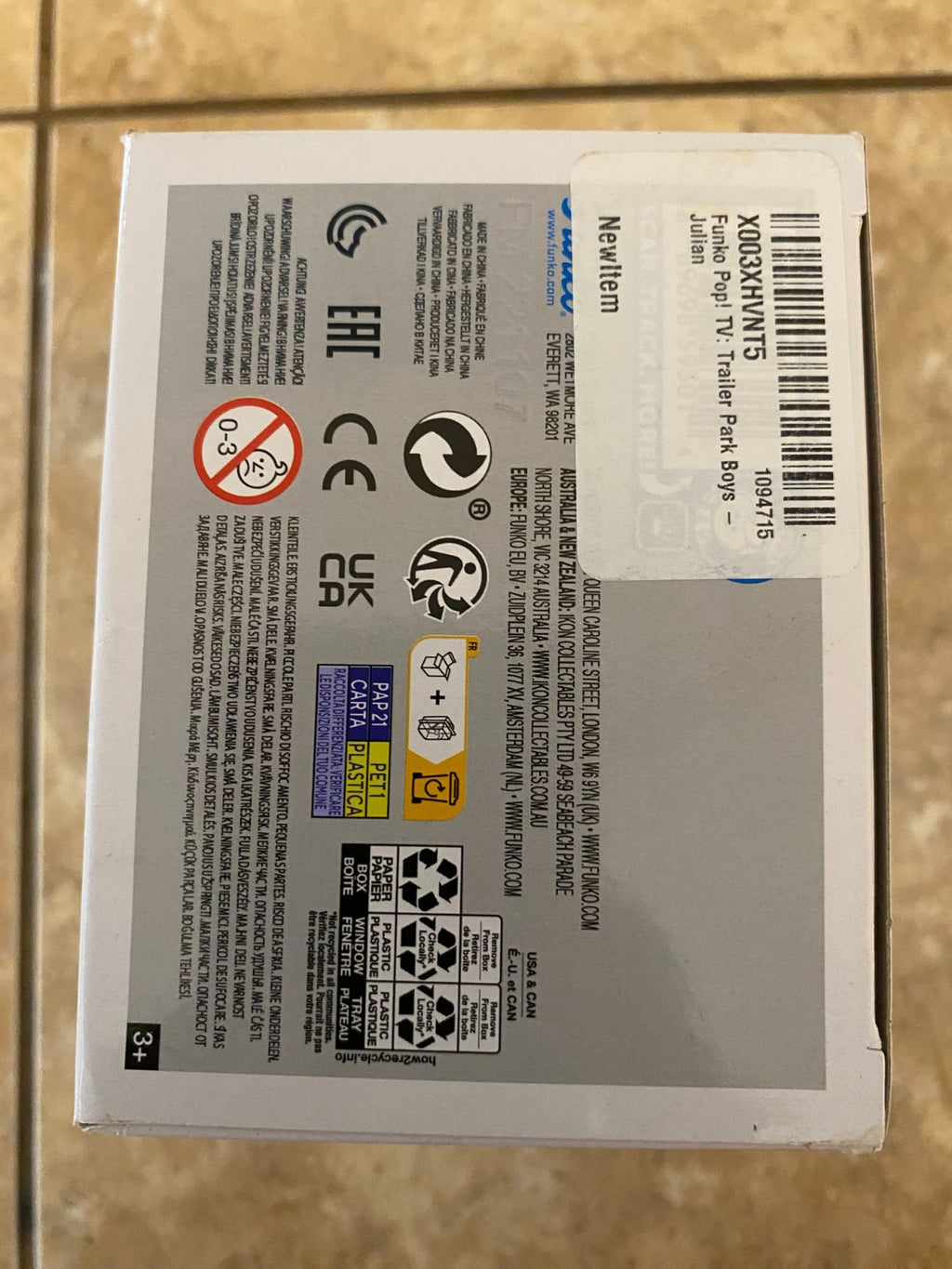 Funko Pop! Vinyl: Trailer Park Boys - Julian #1324 w Hard Protector