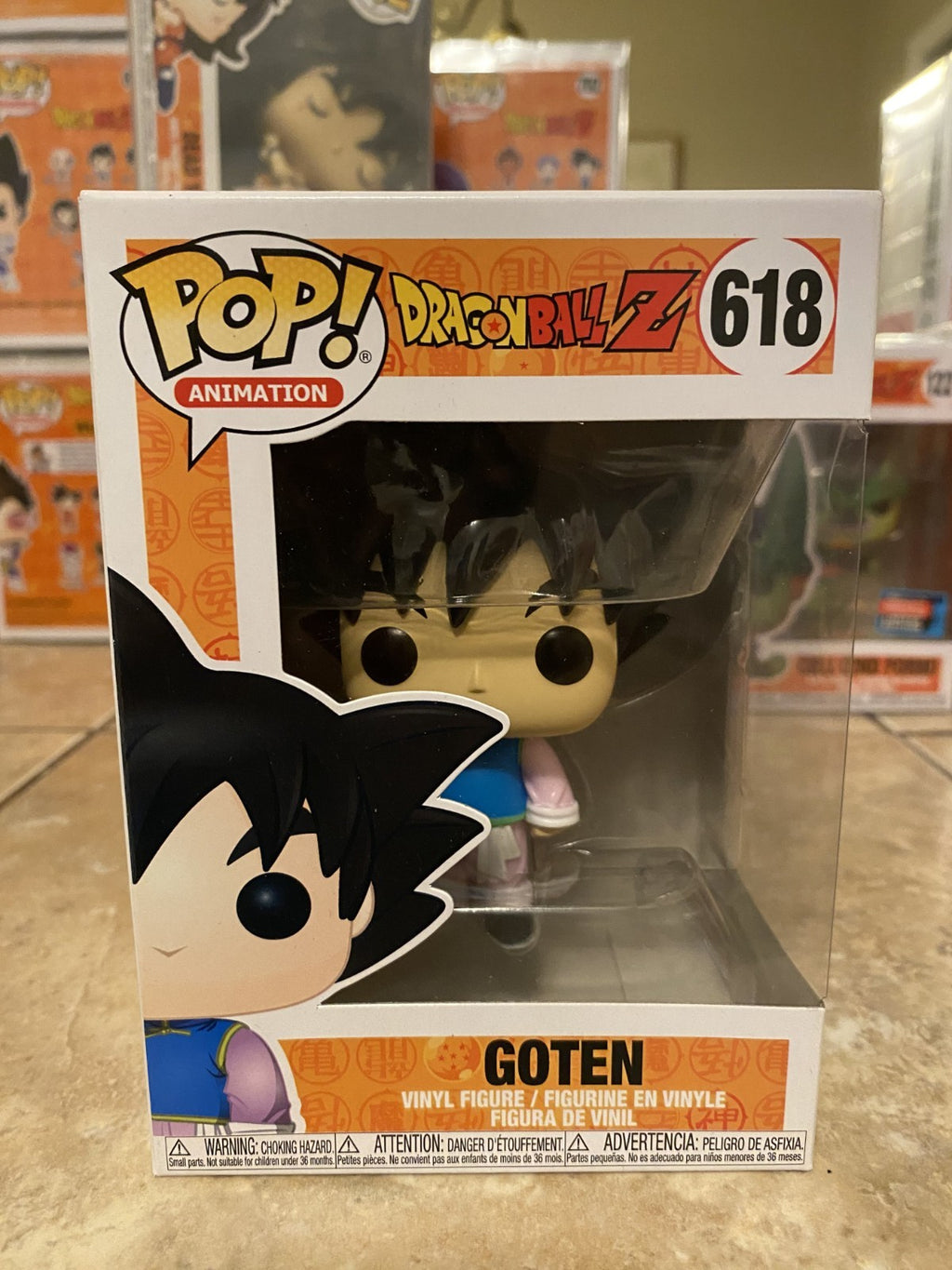 Funko Pop! Animation: Dragon Ball Z #618 Goten w Protector
