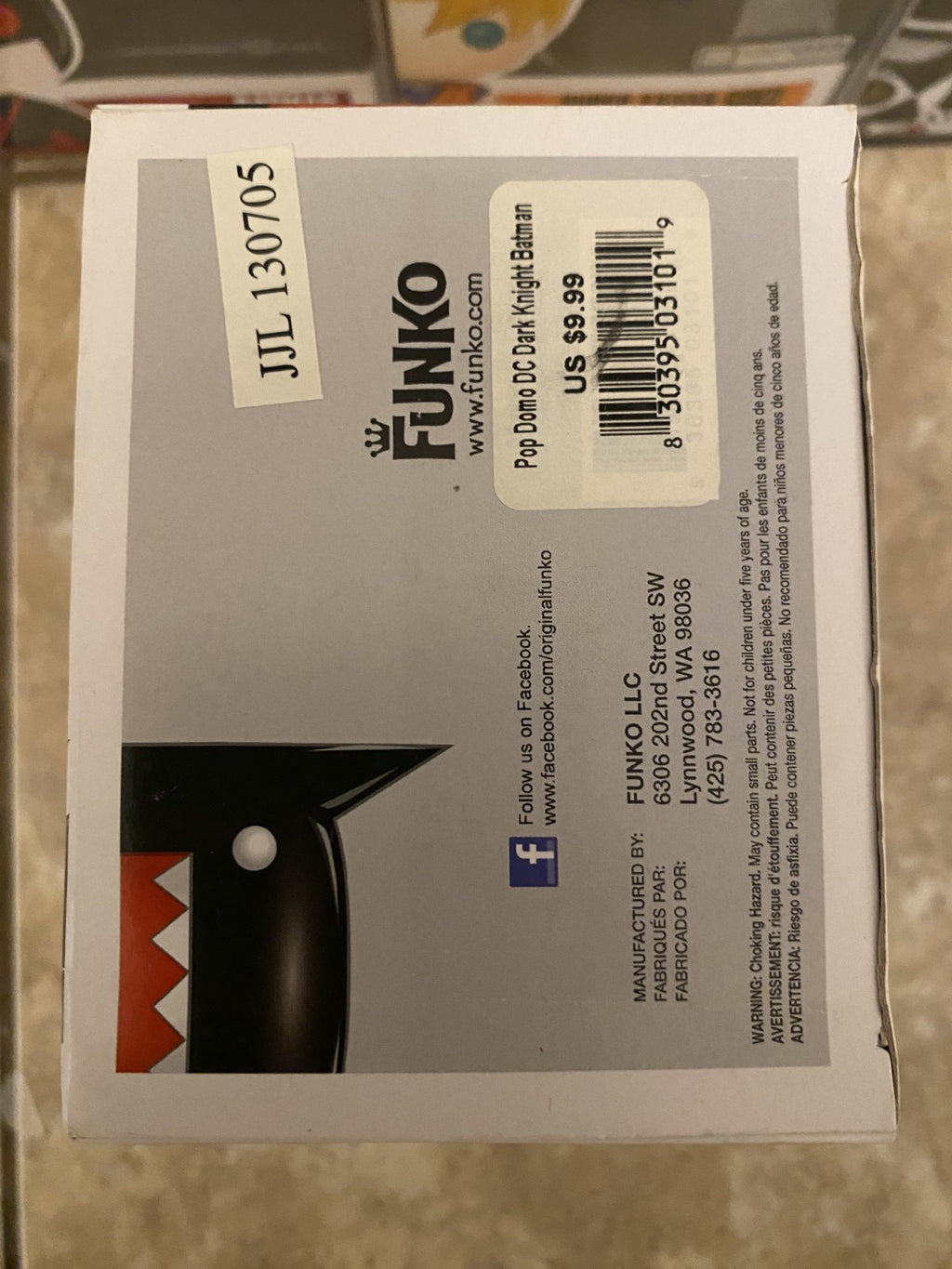 Funko Pop! Vinyl: Domo (as Dark Knight) #24 w/Box Protector