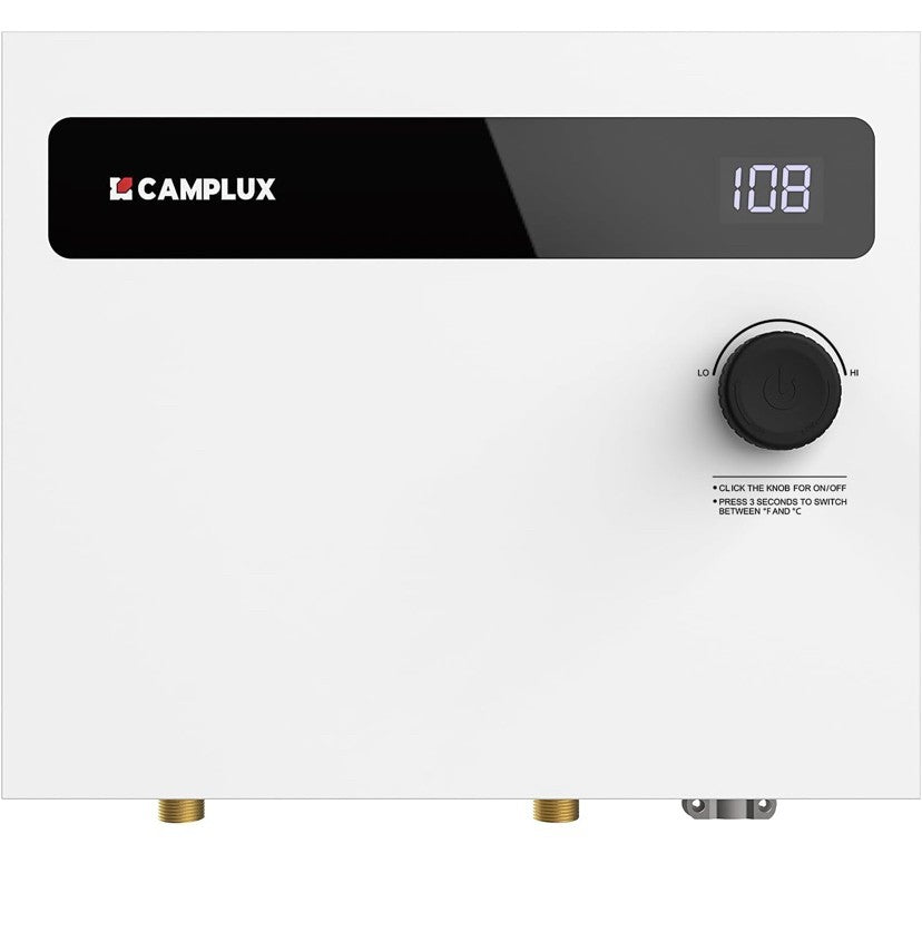 CAMPLUX Tankless On Demand Water Heater Electric 14kW 240 Volt